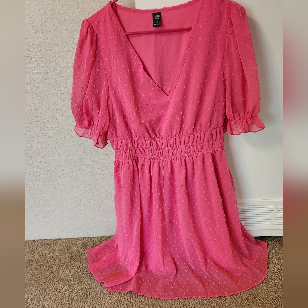 Women size 1x Pink Dress